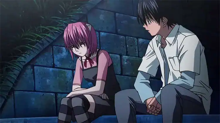 35 самых страшных аниме в жанре ужасы, топ хорроры 35 Elfen Lied аниме