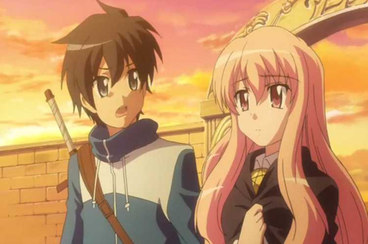 15 лучших аниме с ведьмами 13 Скриншот Familiar of Zero