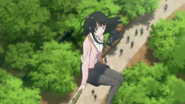 15 лучших аниме с ведьмами 8 Flying Witch аниме