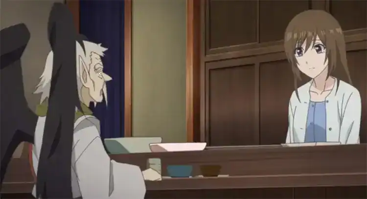 Скриншот аниме Kakuriyo no Yadomeshi