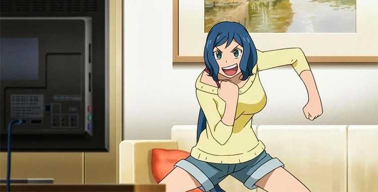 Rinko Iori Gundam Build Fighters аниме