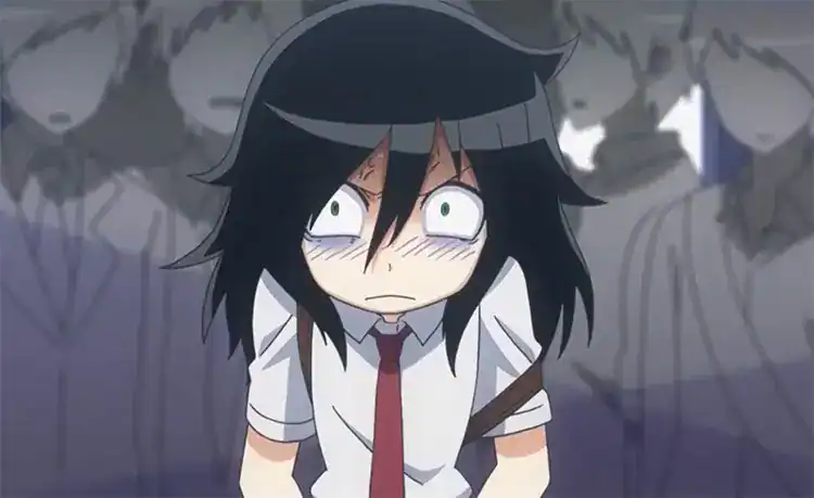 Топ 25 лучших короткометражных аниме сериалов 8 Скриншот аниме-сериала WataMote