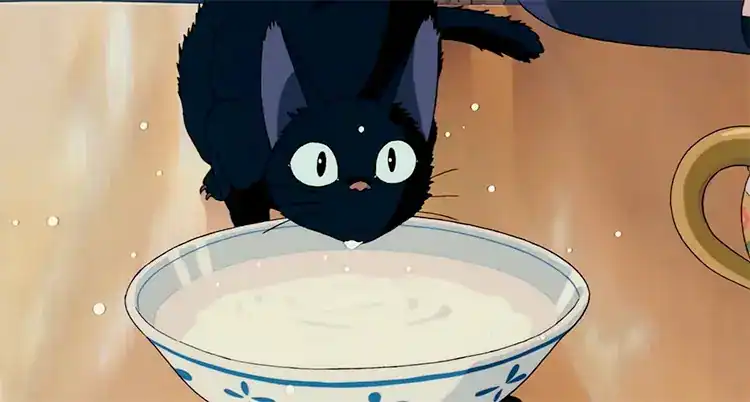 Jiji in Kiki's Delivery Service, аниме Скриншот