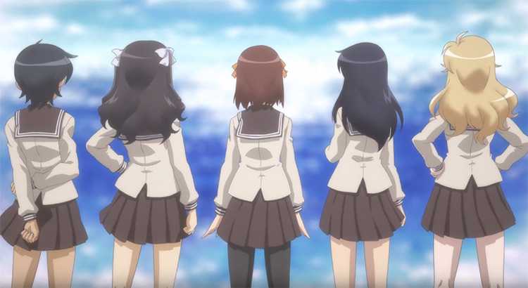 Minami Kamakura High School Girls аниме
