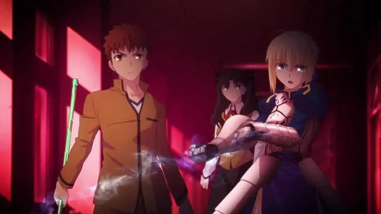 Скриншот Fate / Stay Night: Unlimited Blade Works