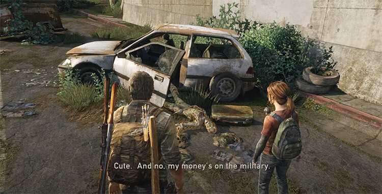 The Last of Us gameplay screenshot