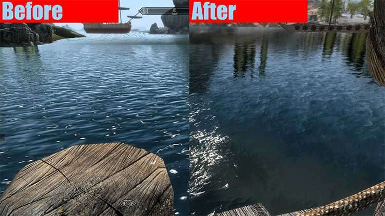 Better Water Mod Screenshot for Skyrim