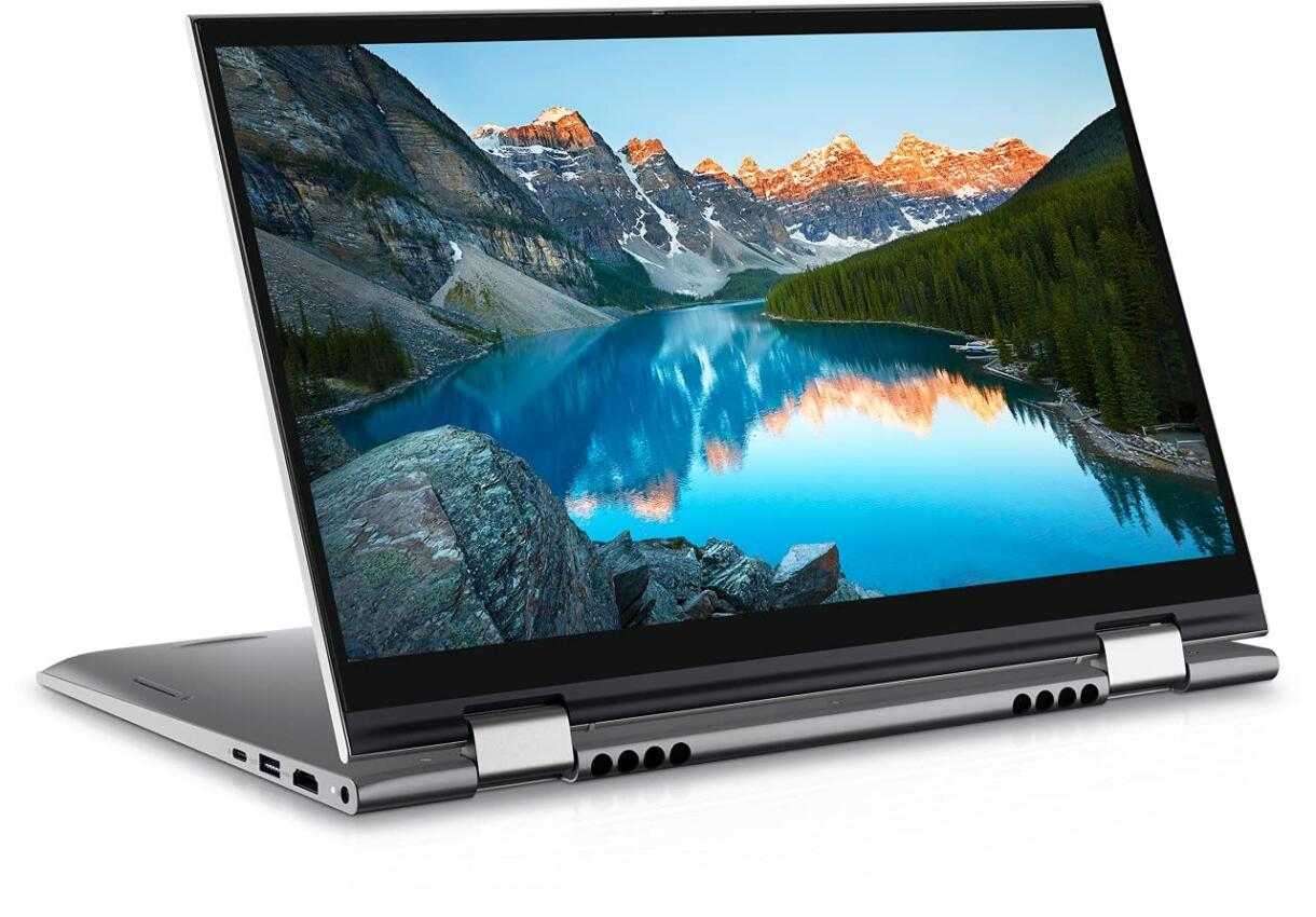Dell 14 (2021) Intel i3-1125G4 14 inches FHD Display 2 in 1 Touch Screen Laptop (8Gb RAM, 256Gb SSD, Windows 10 + MSO, Backlit KB + FPR, Silver Color (Inspiron 5410, D560563WIN9S), 1.5Kg) Computers & Accessories