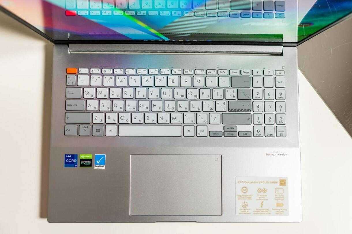 Обзор ноутбука ASUS Vivobook Pro 16X OLED (N7600P)