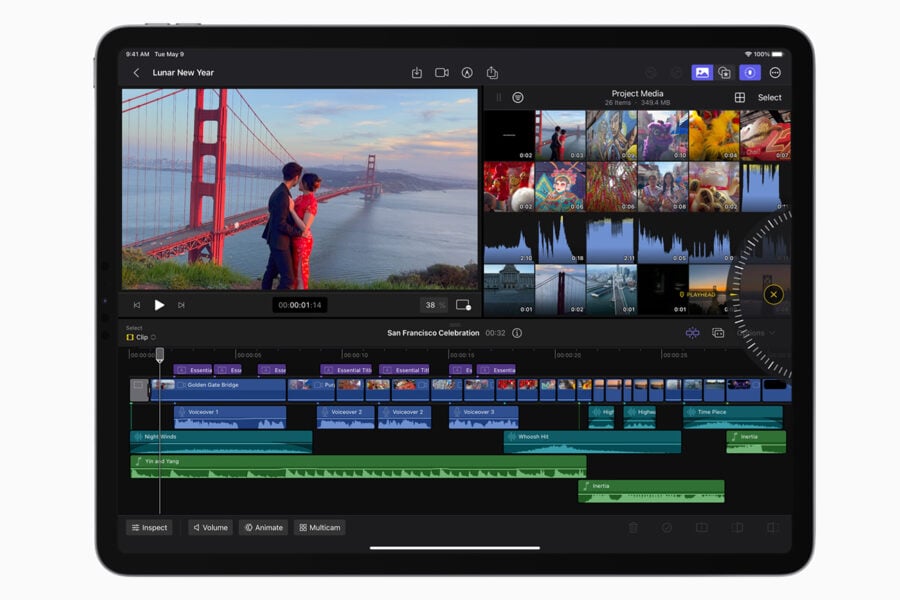 Официально: Final Cut Pro и Logic Pro будут доступны на iPad с 23 мая