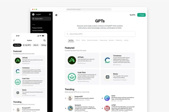 OpenAI открыла магазин чат-ботов GPT Store - rdd.media 2025
